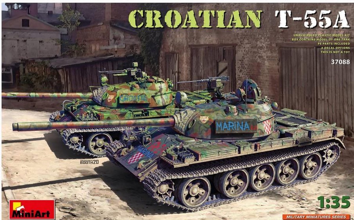 MiniArt | 37088 | Croatian T-55A | 1:35